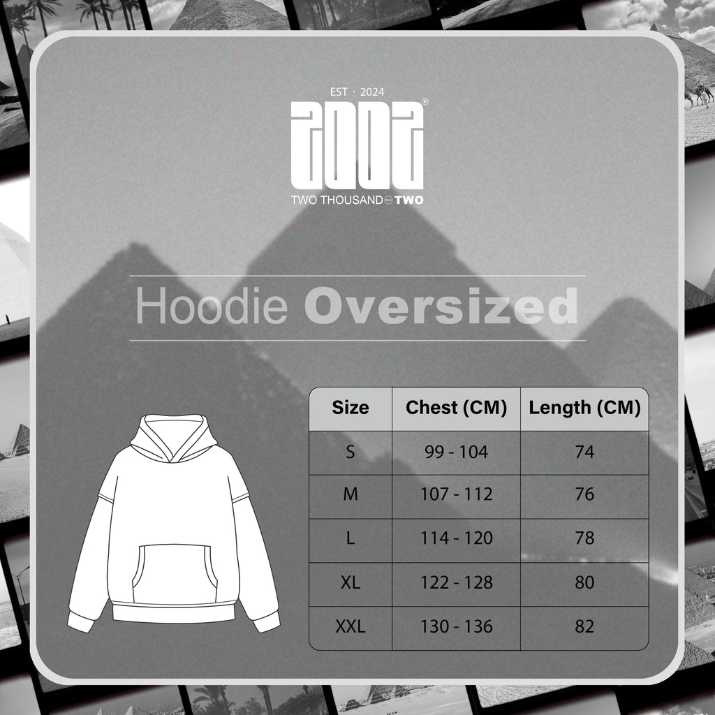 Pyramids Hoodie ( Gray Chaneh )