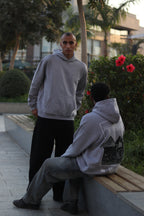 Pyramids Hoodie ( Gray Chaneh )