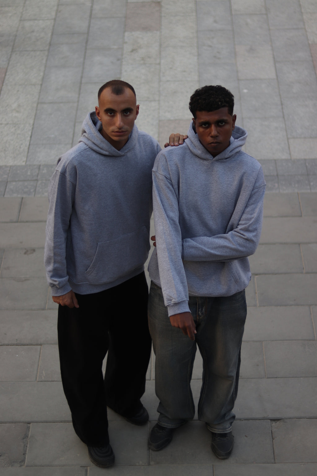 Pyramids Hoodie ( Gray Chaneh )