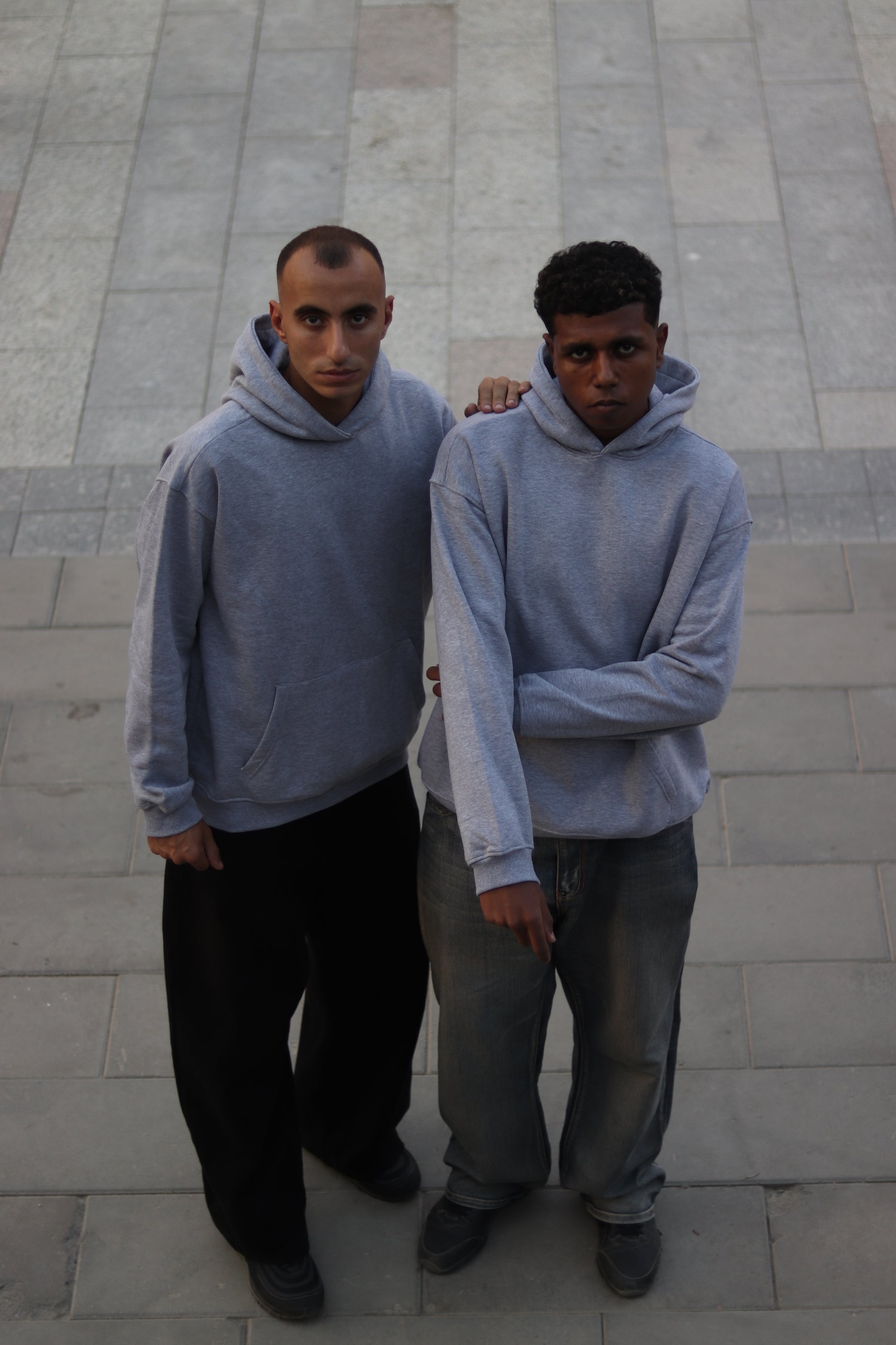 Pyramids Hoodie ( Gray Chaneh )
