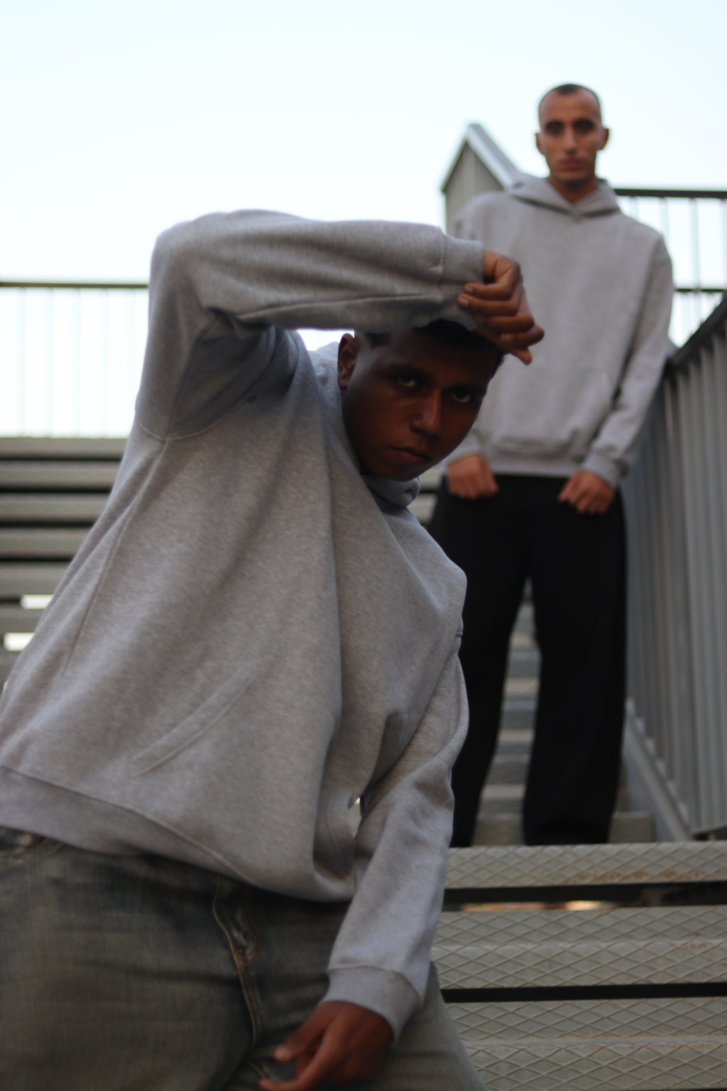 Pyramids Hoodie ( Gray Chaneh )